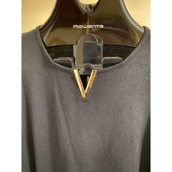 Womens Carol Rose Sweater black size M - Picture 2 of 2